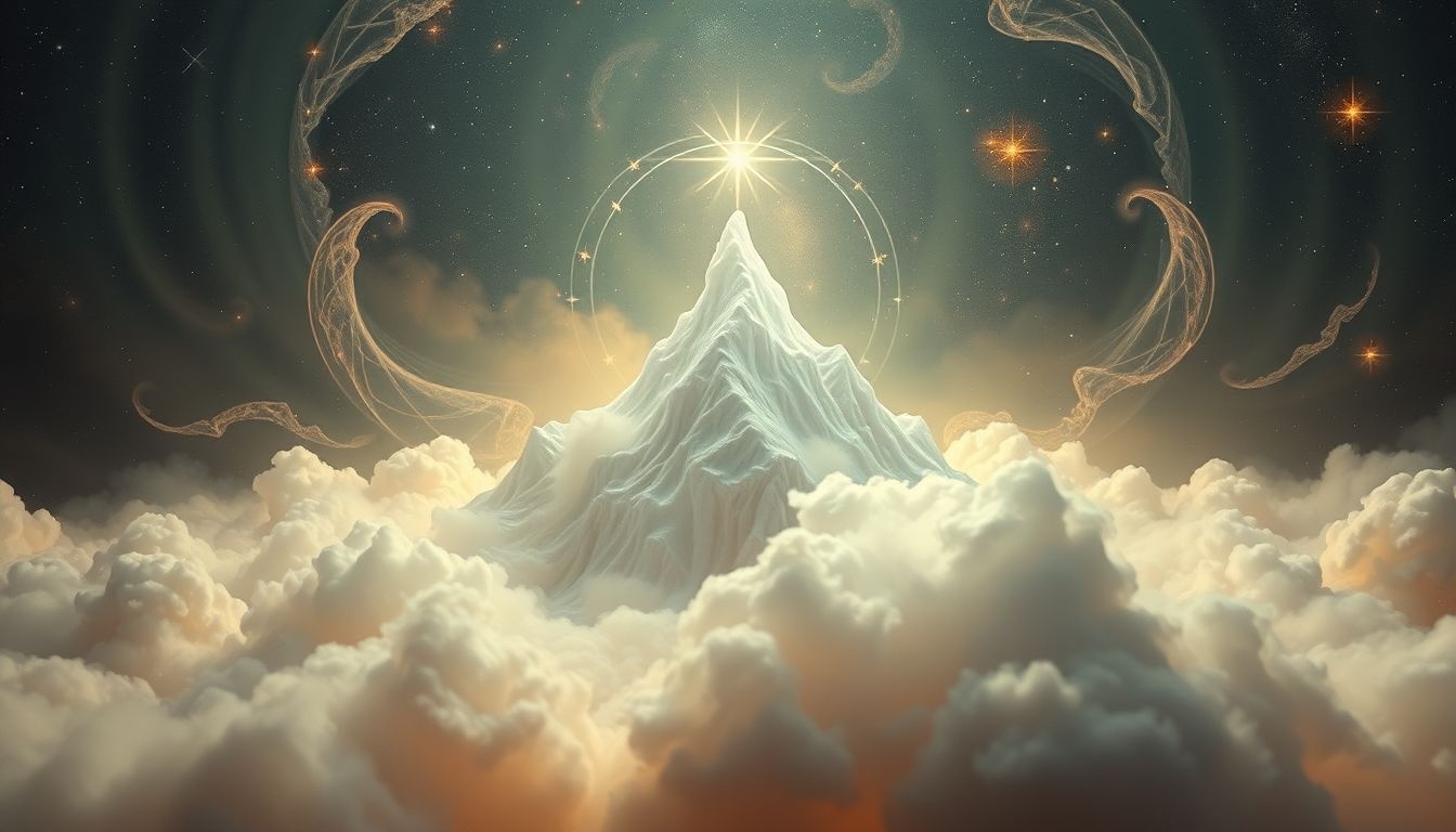 Rêver d'une crête reflète souvent vos défis personnels internes.