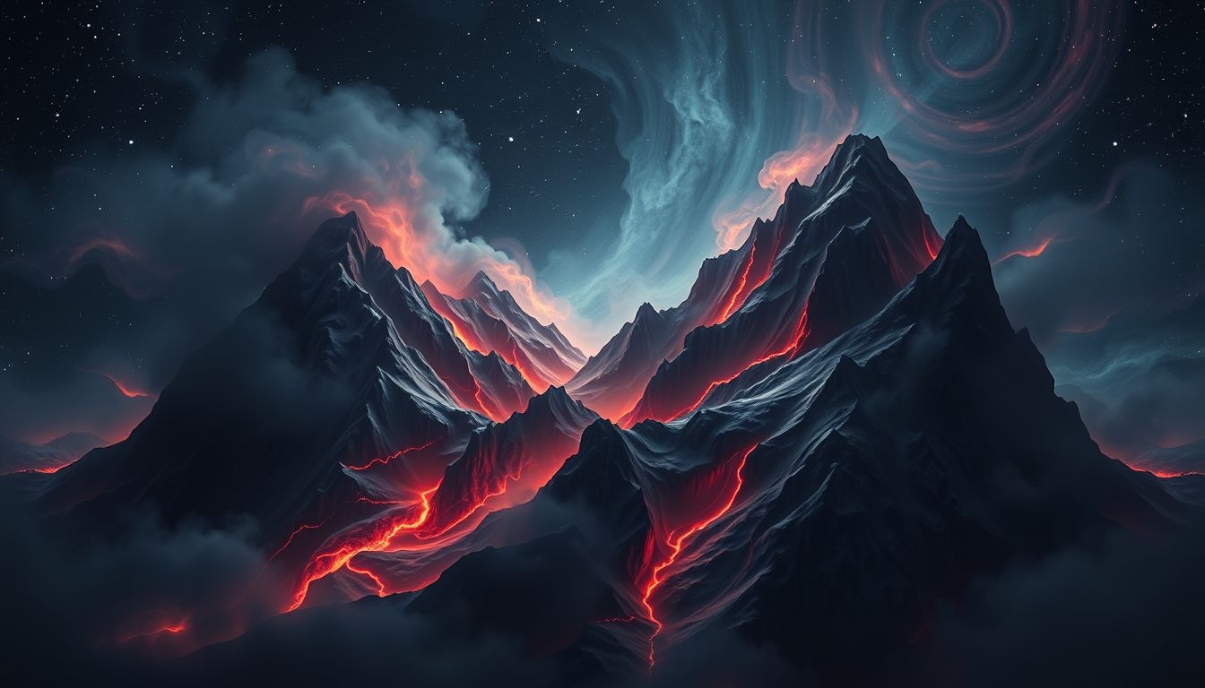 Rêver d'une crête maudite évoque une période de danger imminent.