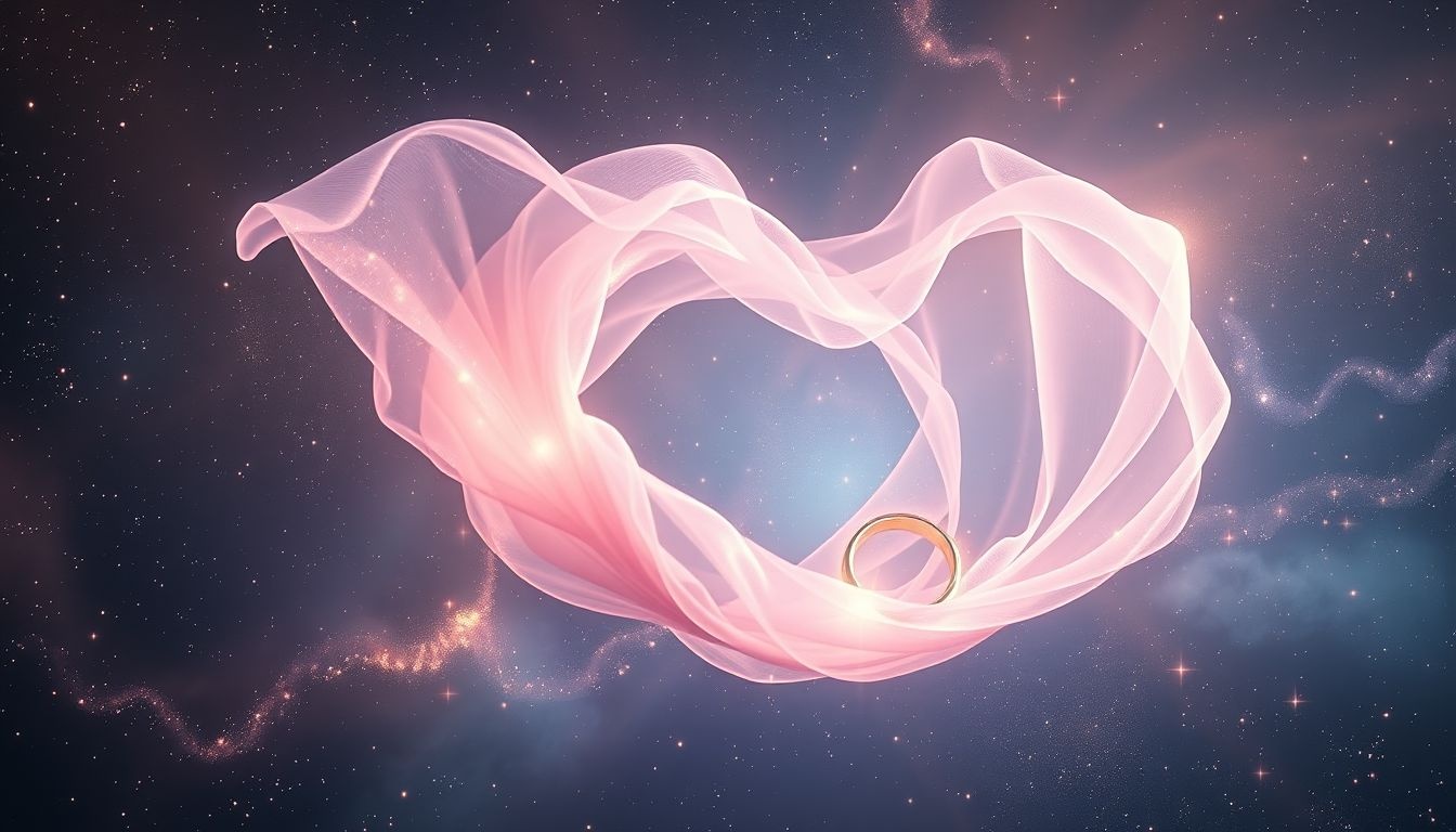 Rêver d’une crinoline symbolise souvent un engagement ou une union future.