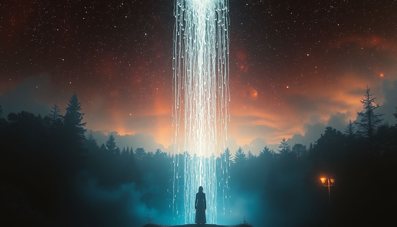 Rêver d'une douche en forêt symbolise purification et renouveau intérieur.