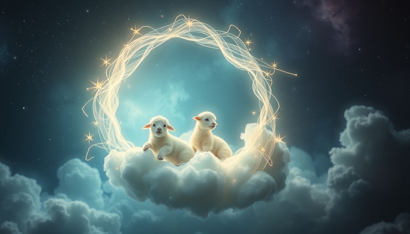Rêver d'une étable avec moutons symbolise innocence et conformité sociale.