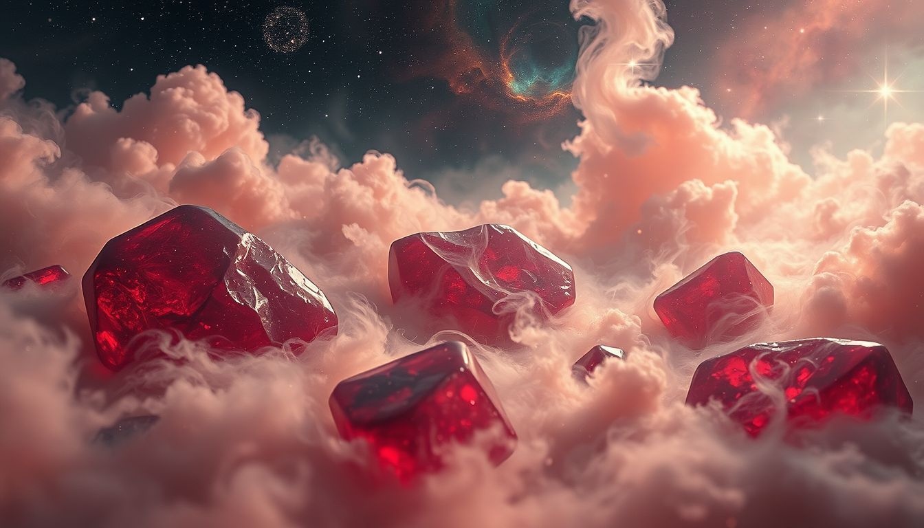 Rêver d’une pierre de sang symbolise souvent anxiété et conflit intérieur.