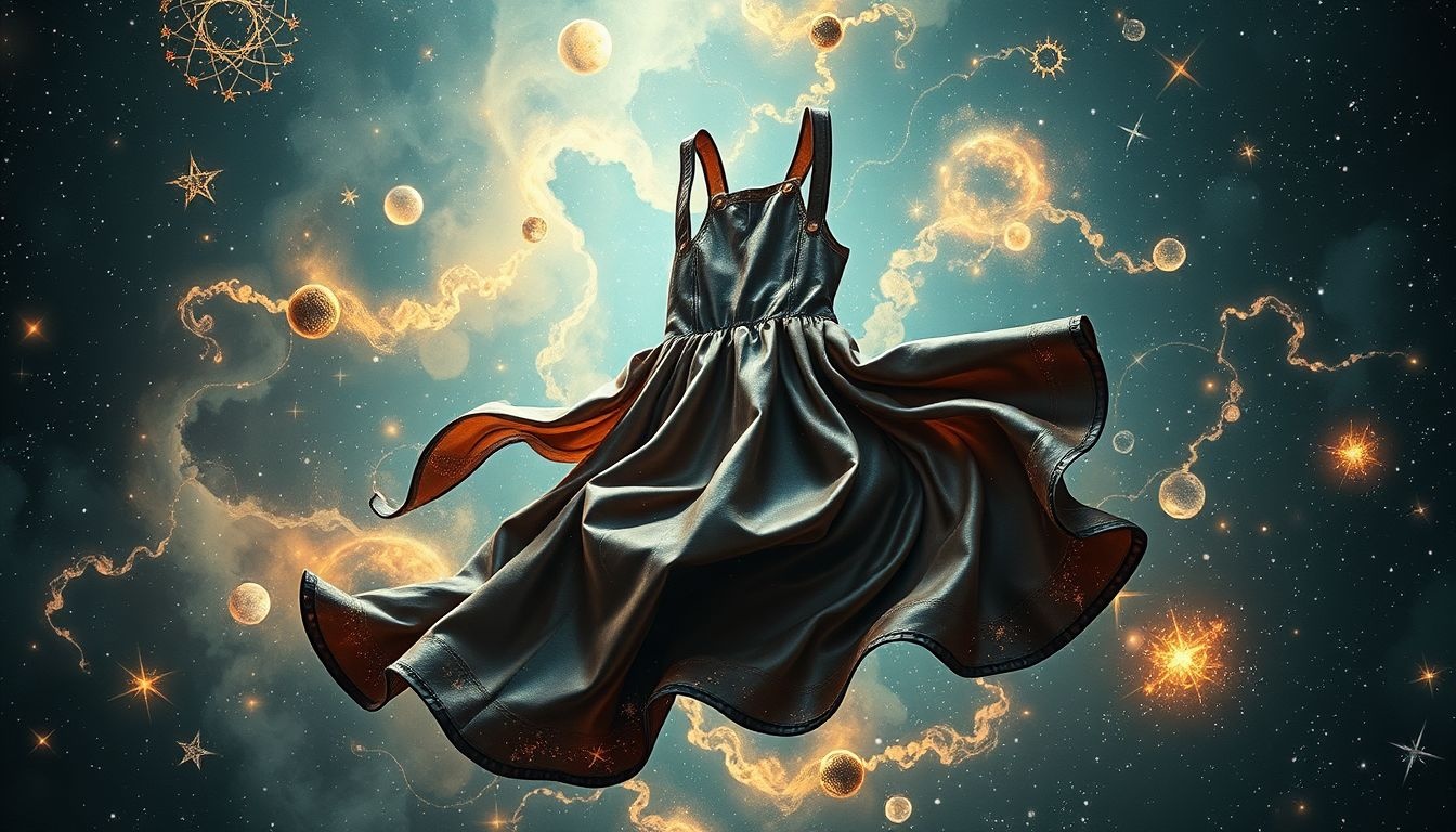 Rêver d’une salopette en cuir symbolise force et protection intérieure.