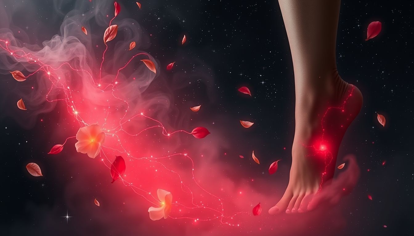 Rêver de bas de jambe qui saignent symbolise souvent une blessure émotionnelle.