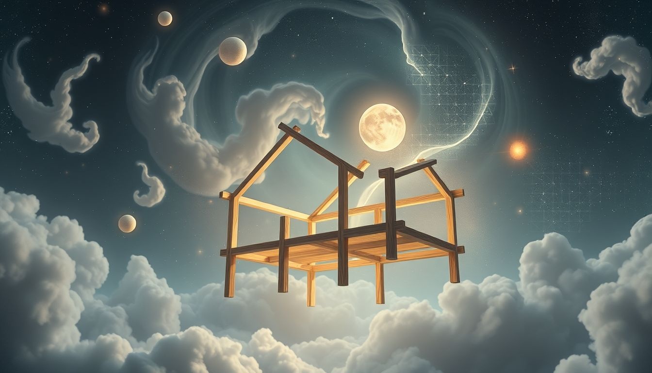 Rêver de construire une étable symbolise la concrétisation d'ambitions.