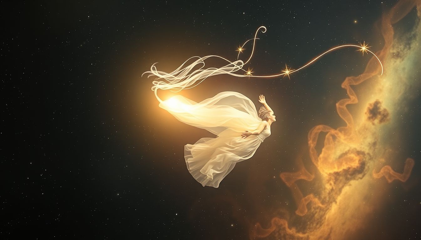 Rêver de fuir en robe blanche reflète souvent un désir d’évasion.