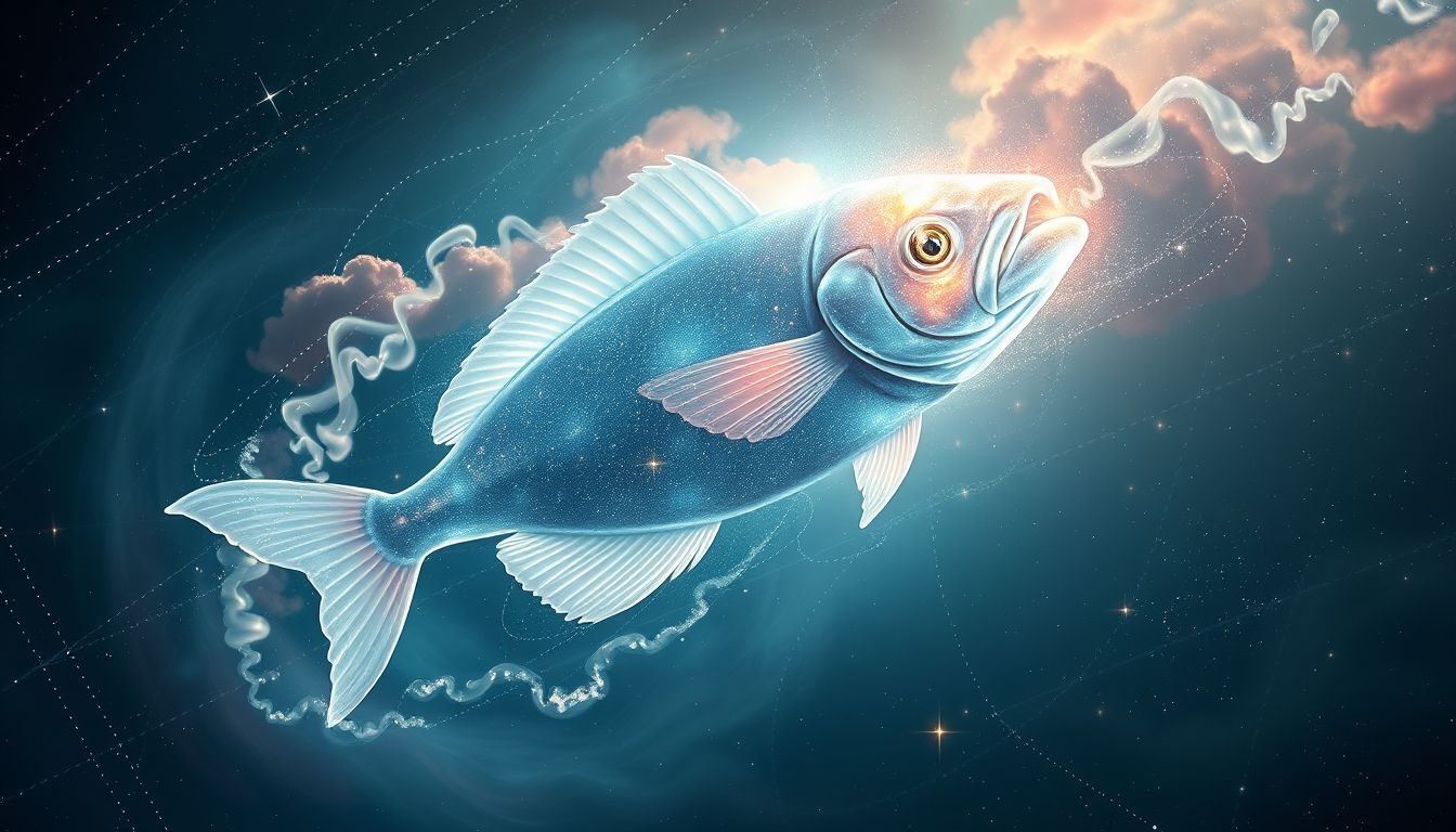 Rêver d’un flétan volant symbolise des ambitions hautement audacieuses.