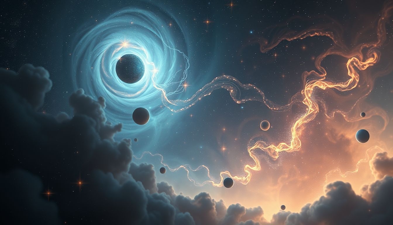 Rêver de l'extinction de l'univers symbolise fin et renouveau cosmique.