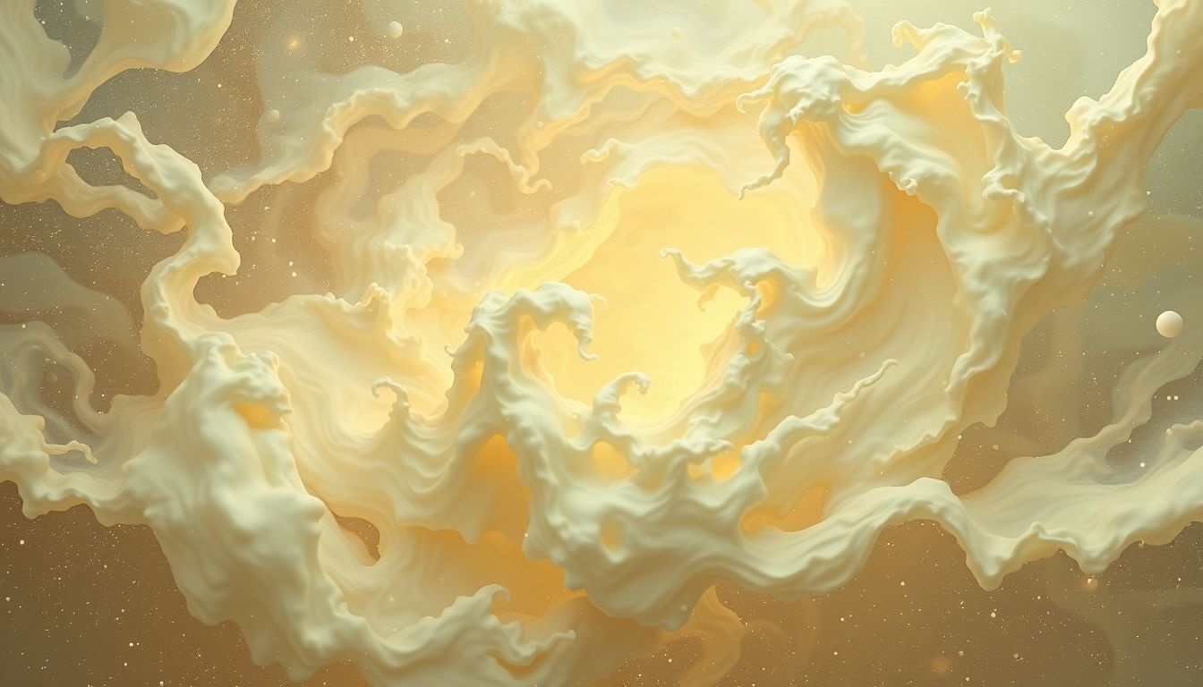 Rêver de lait de beurre caillé symbolise souvent pertes ou trahisons.