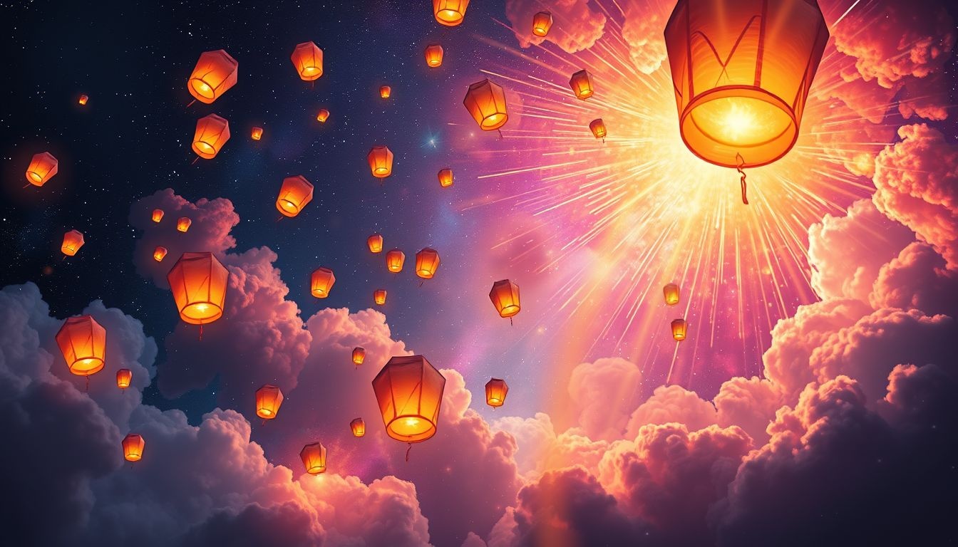 Rêver d’un lampion explosant symbolise colère et transformation profonde.