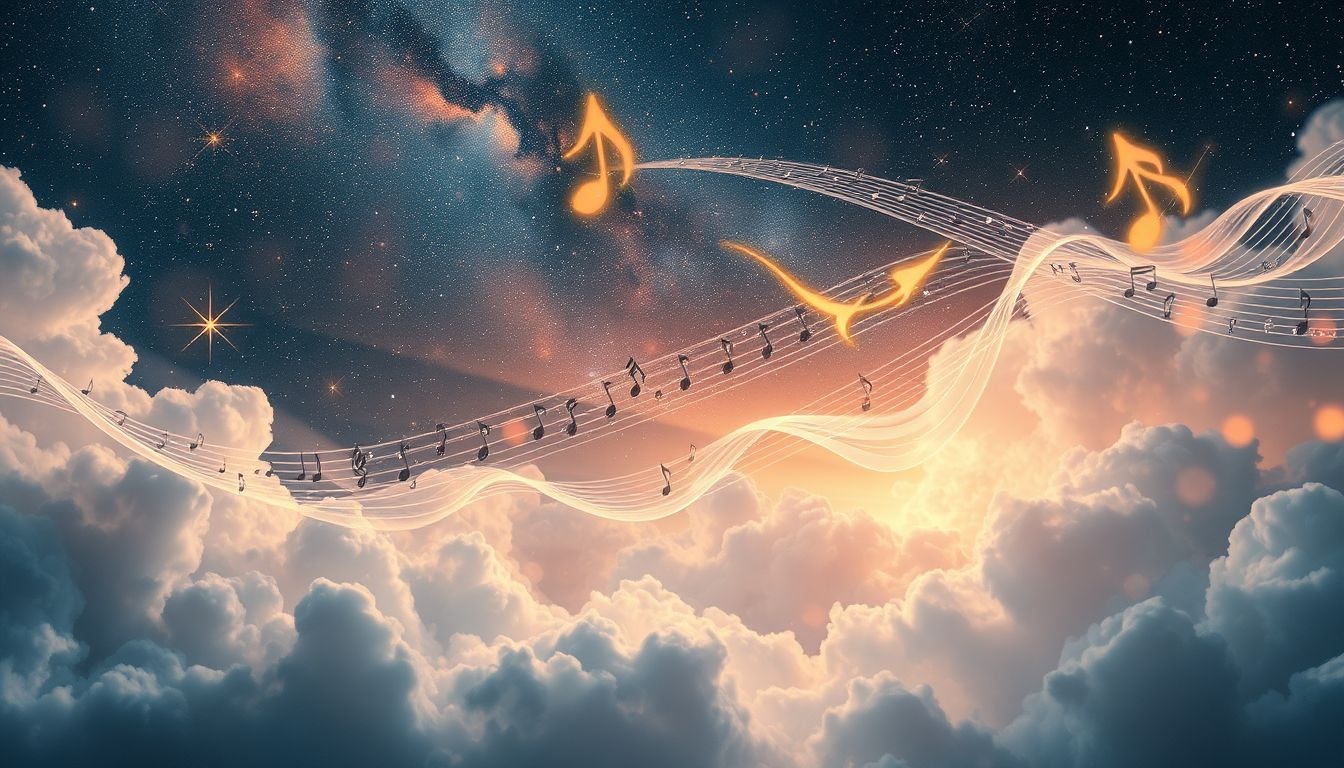 Rêver d'une partition symbolise l'harmonie et l'expression créative.