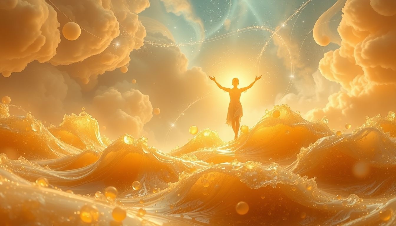 Rêver de miel symbolise souvent guérison, douceur et renouveau intérieur.