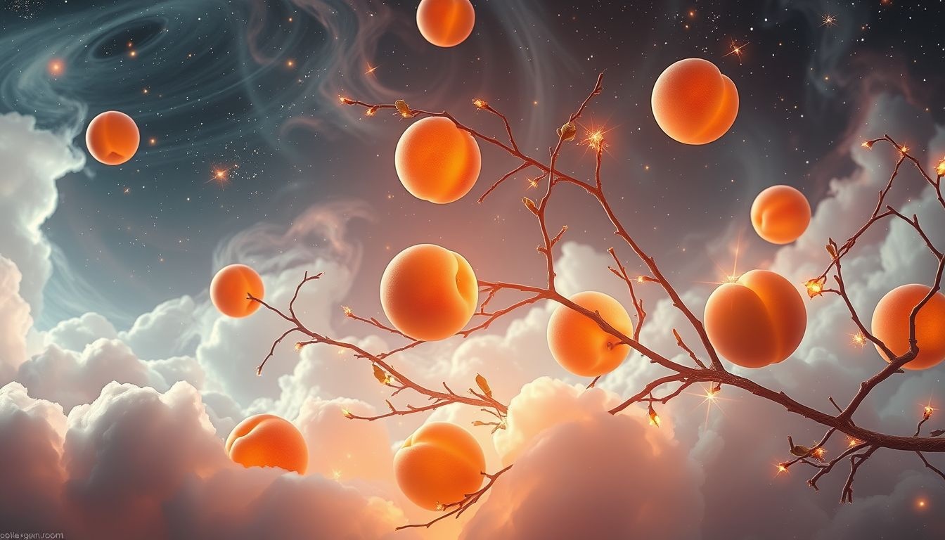 Rêver de pêches mûres symbolise des opportunités au moment idéal.