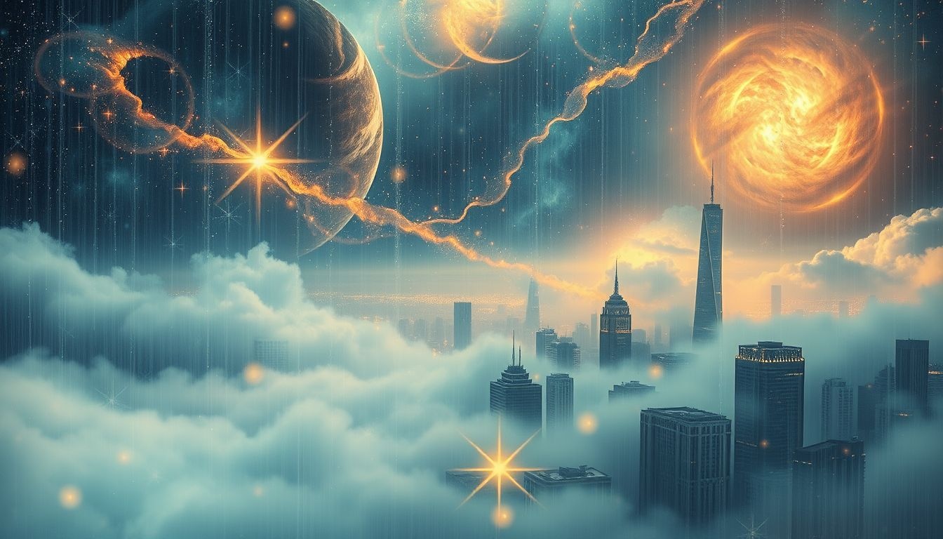 Rêver de pluie en ville symbolise souvent un renouveau émotionnel urbain.