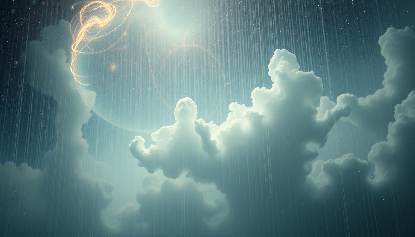 Rêver de pluie et de mort symbolise souvent la renaissance intérieure.