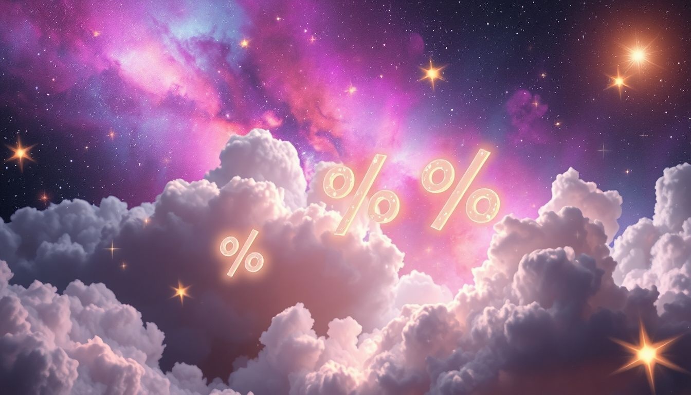 Rêver de pourcentages révèle souvent des choix impulsifs en soldes.