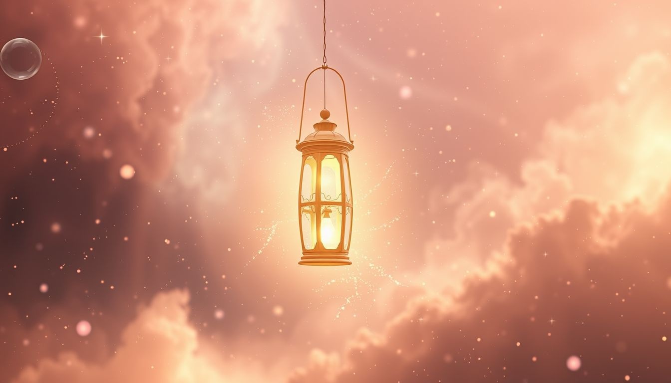 Rêver d’un lampion symbolise souvent un nouveau soutien inattendu.