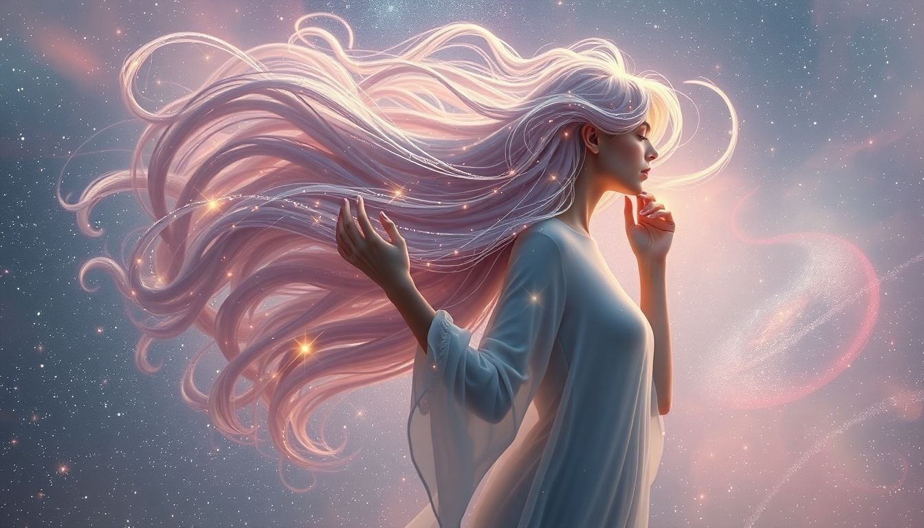 Rêver d'une permanente DIY symbolise liberté et confiance en soi.