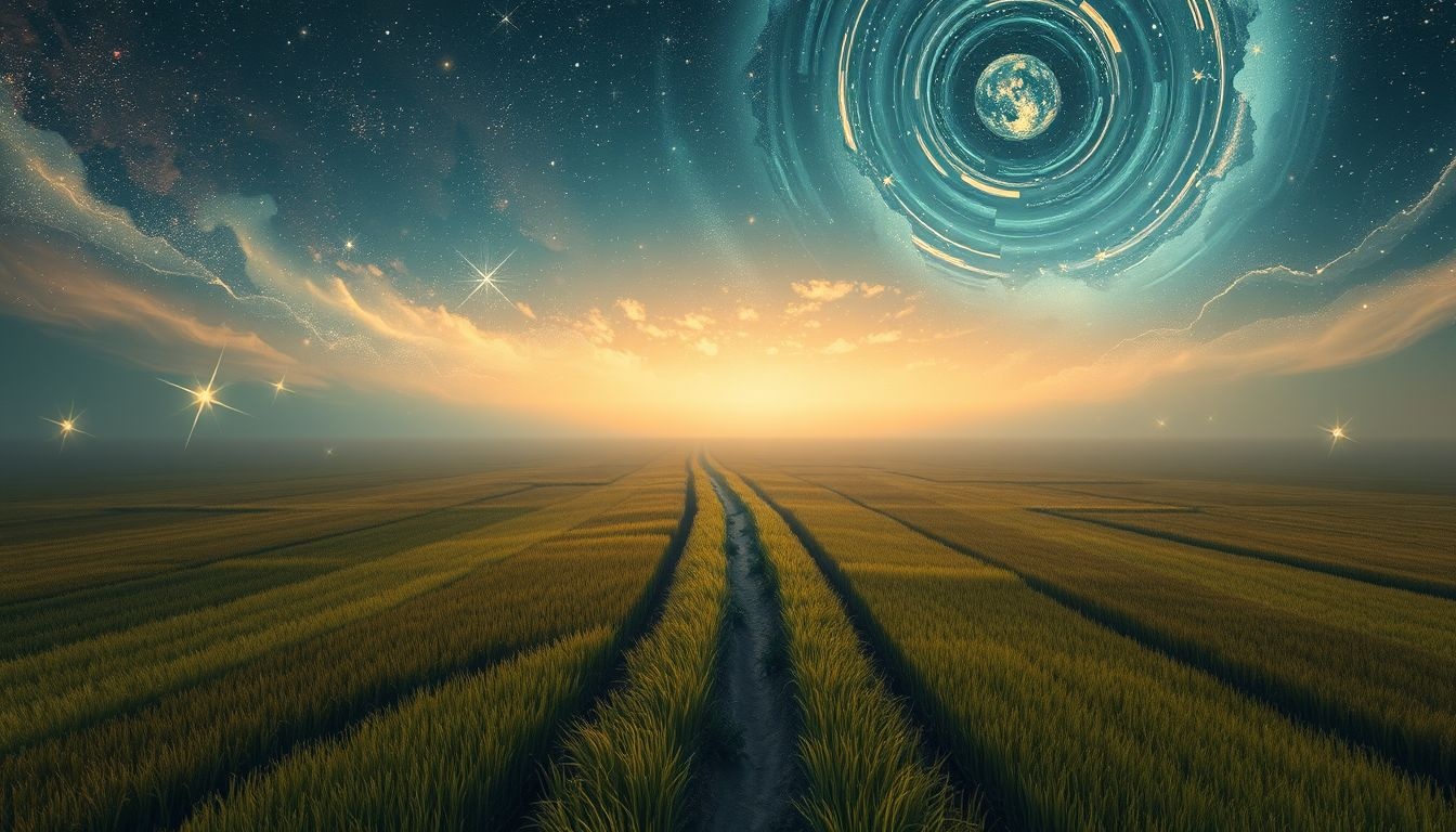 Se perdre en terres agricoles symbolise souvent une quête identitaire confuse.