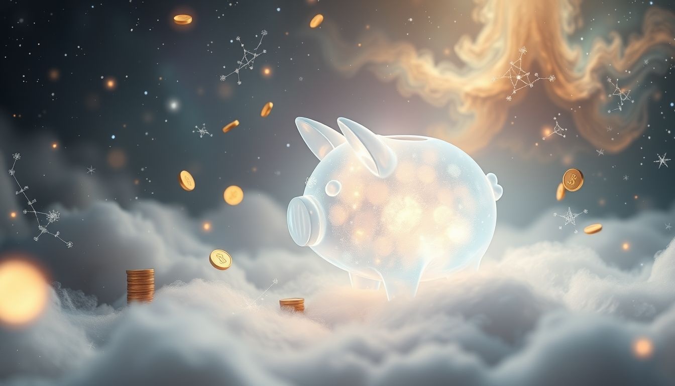 Rêver de tirelire symbolise l’épargne et la stabilité financière future.