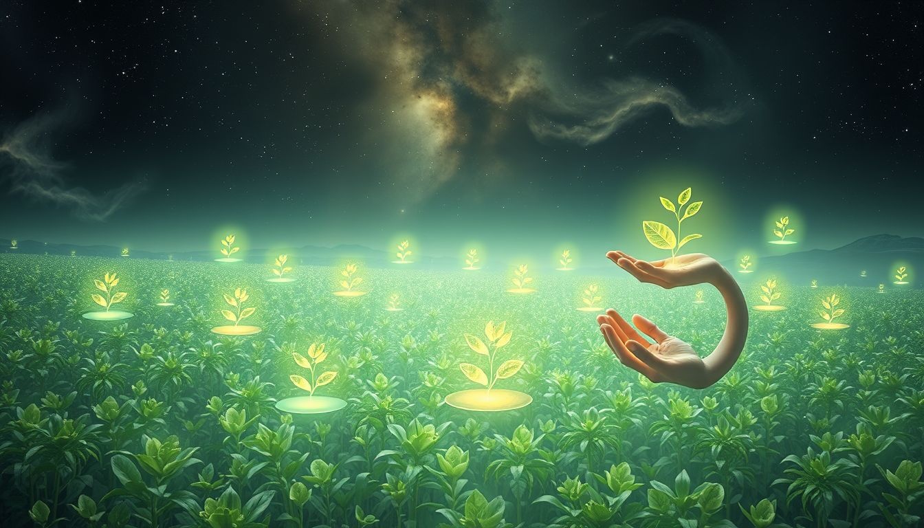 Rêver de terres agricoles symbolise la prospérité et l’accomplissement professionnel.