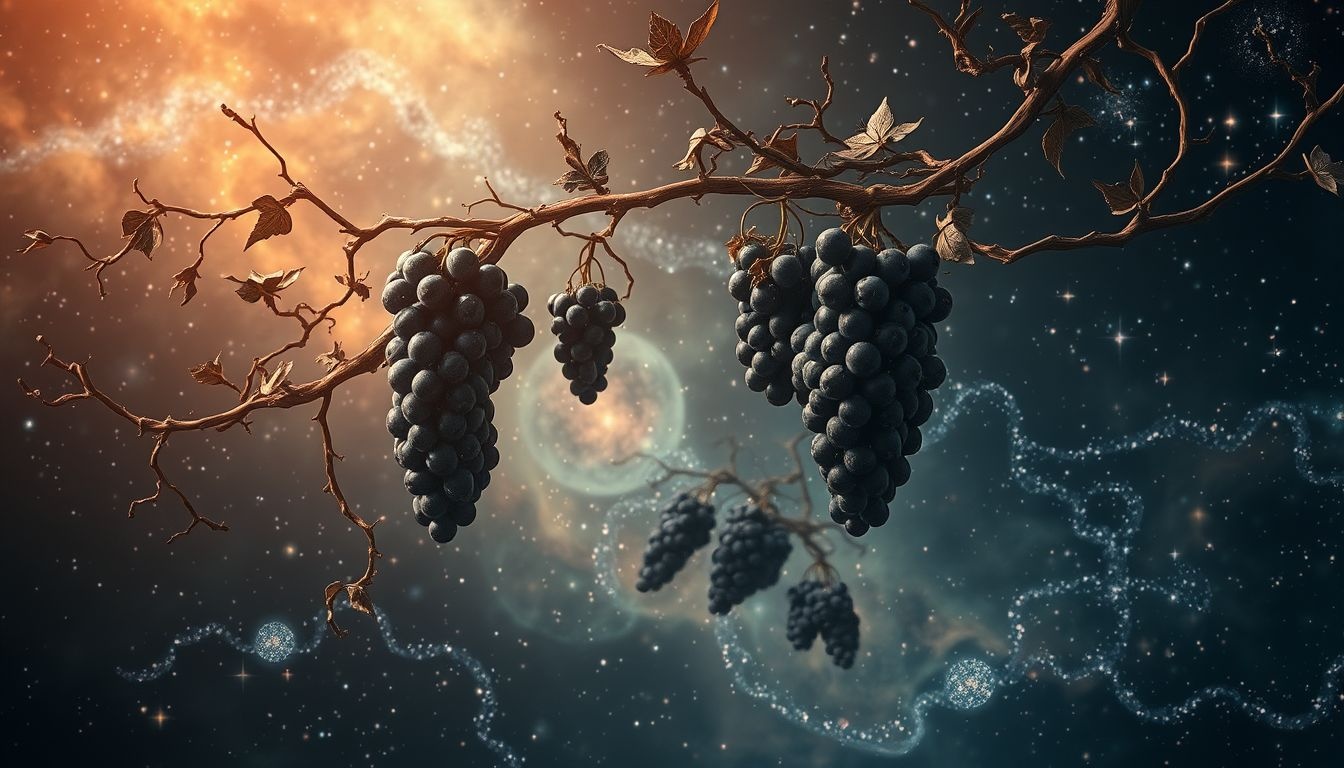 Rêver de raisins pourris symbolise souvent déceptions et occasions ratées.
