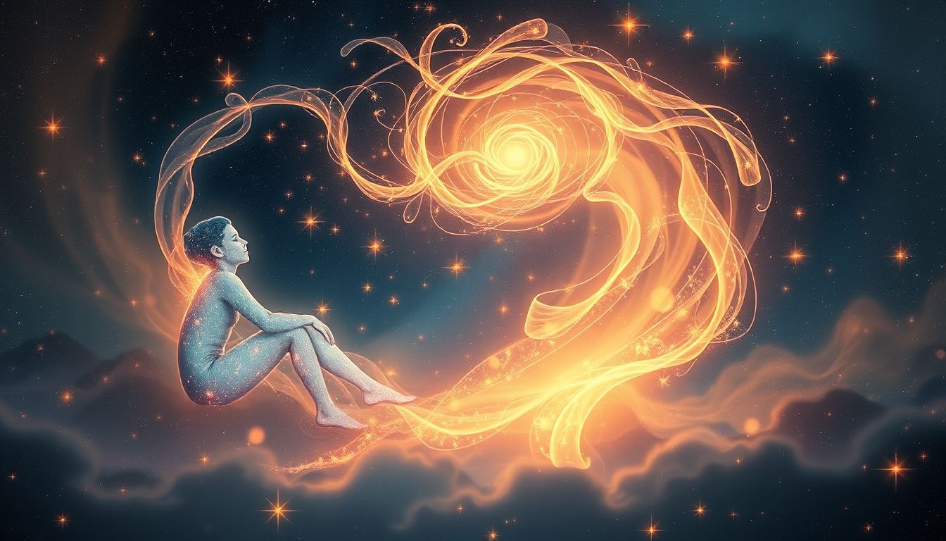 La solitude nocturne stimule souvent l'imagination et la créativité rêveuse.