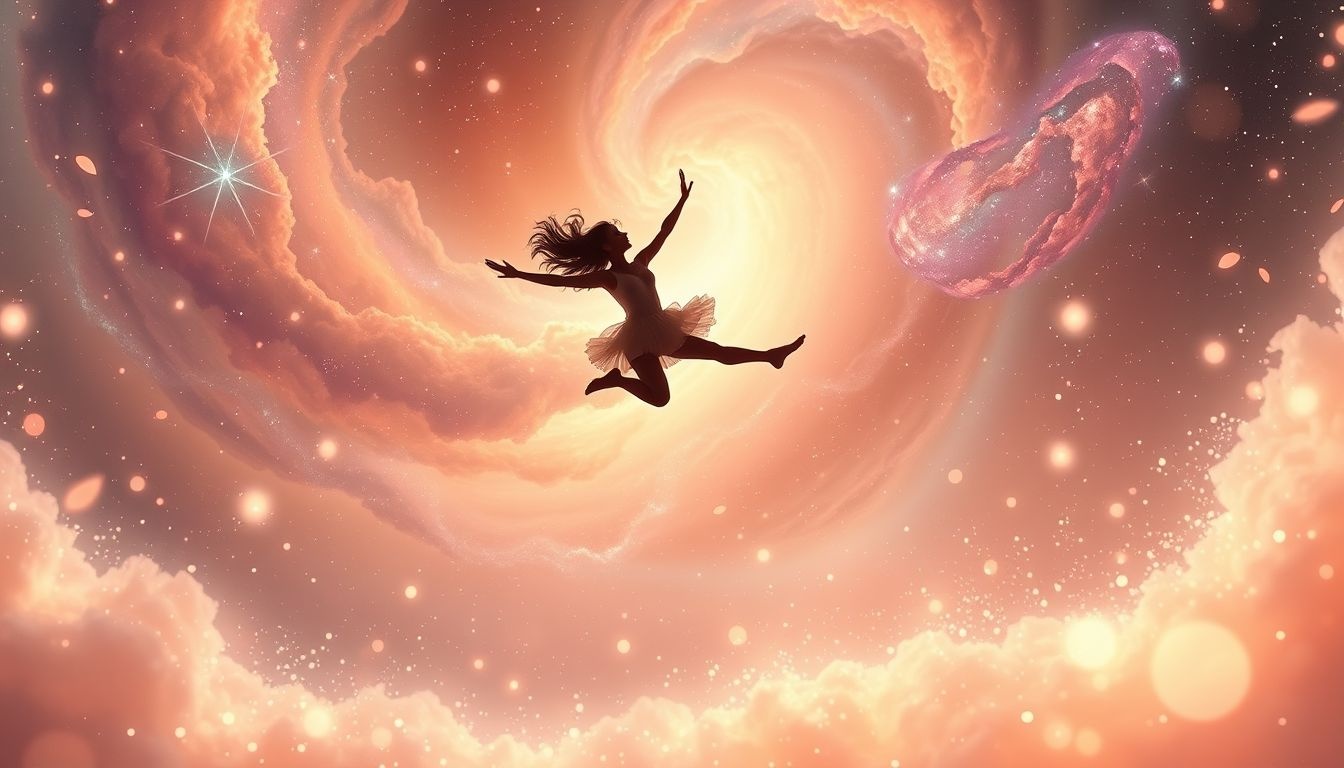 Sauter de joie symbolise un émerveillement profond et inattendu.