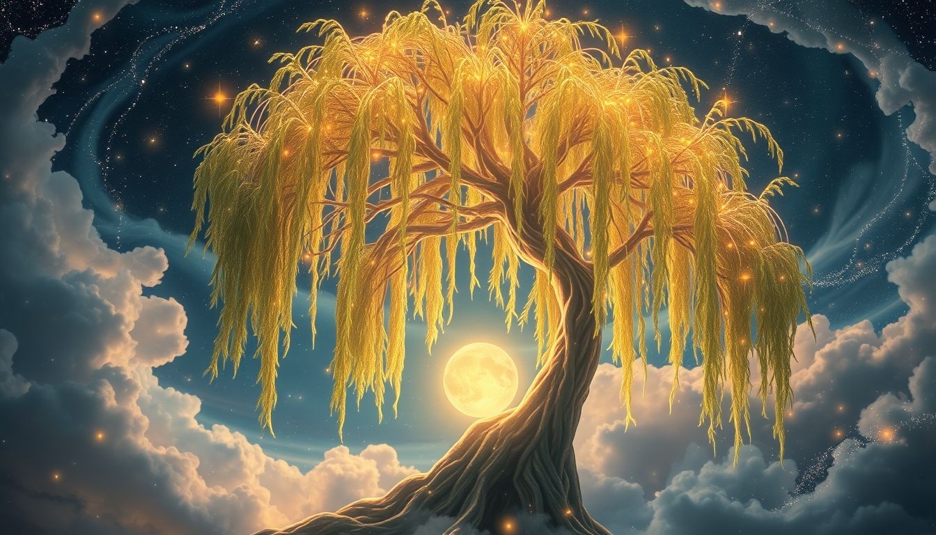 Rêver d’un saule pleureur révèle un besoin profond de réconfort.