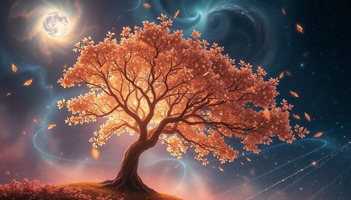 Rêver d'arbre caduque symbolise souvent la transformation et le renouveau.