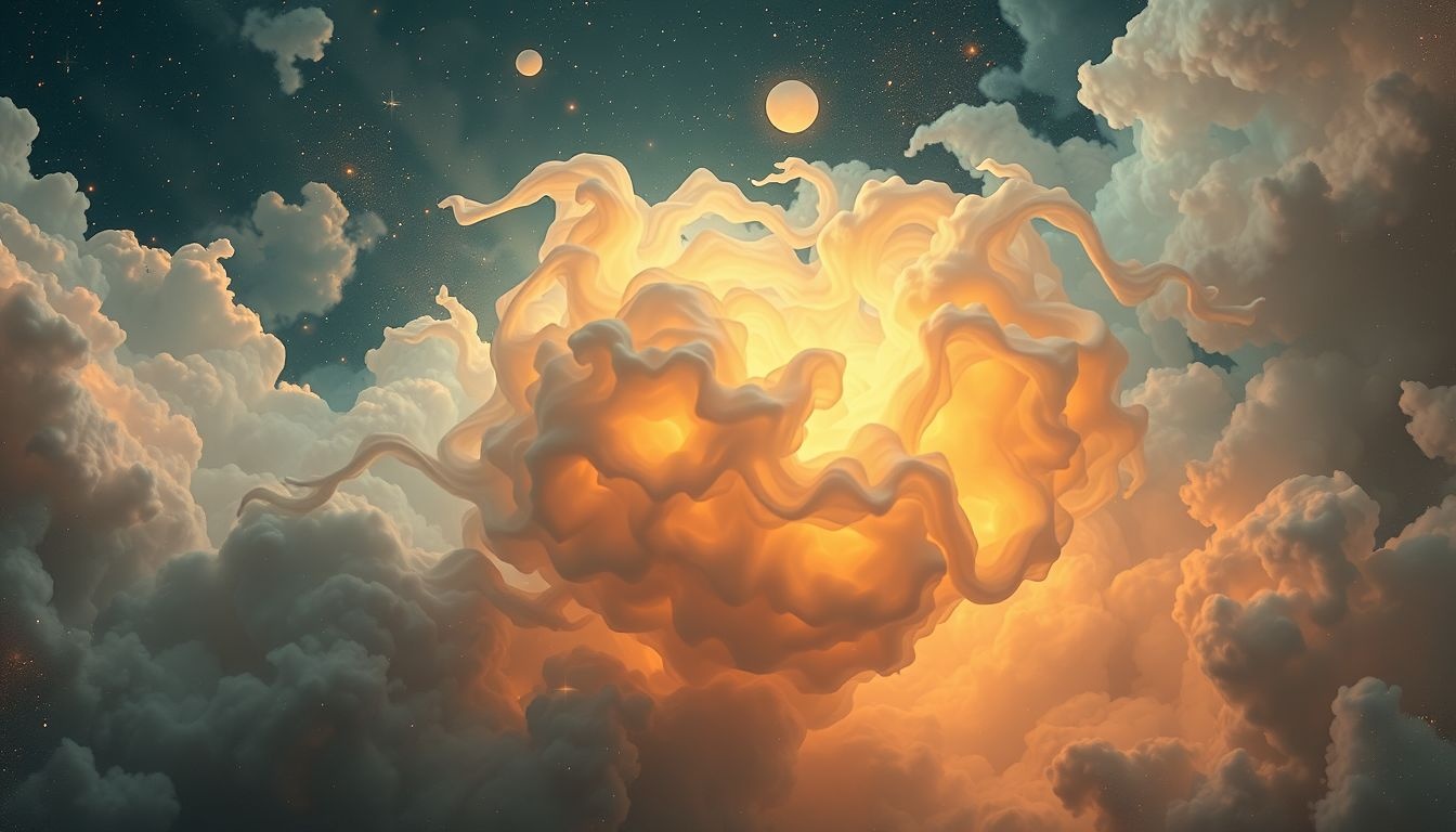 Les amas dans les rêves révèlent souvent un besoin de clarté intérieure.