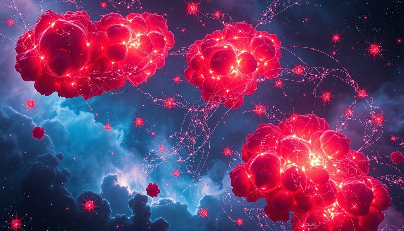 Les amas de sang symbolisent souvent des blessures émotionnelles profondes et transformatrices.