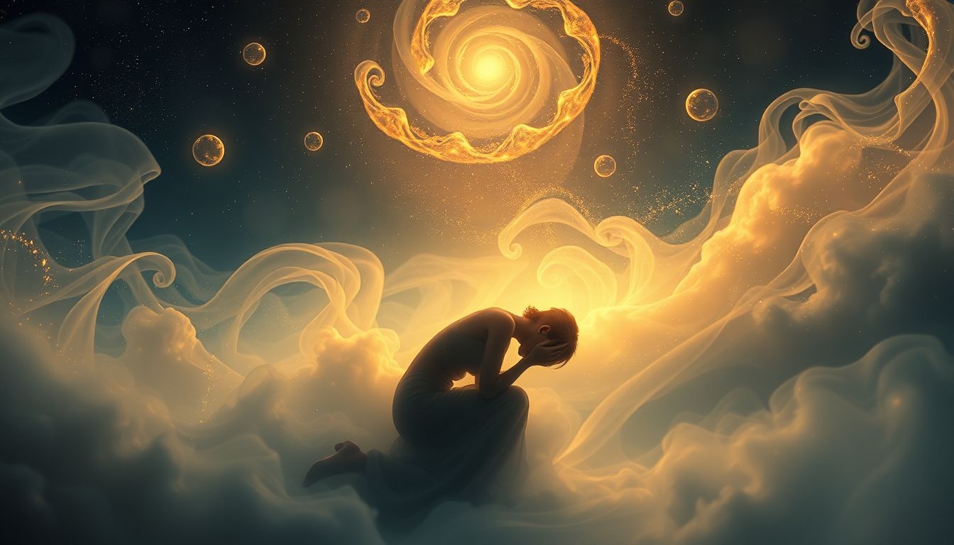 Baisser le regard exprime souvent humilité, respect ou soumission ambigue.