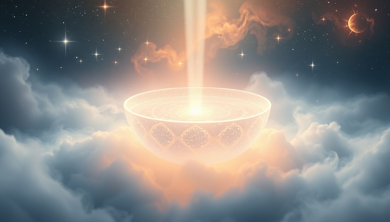 Le bénitier symbolise purification, renouveau spirituel et protection divine.