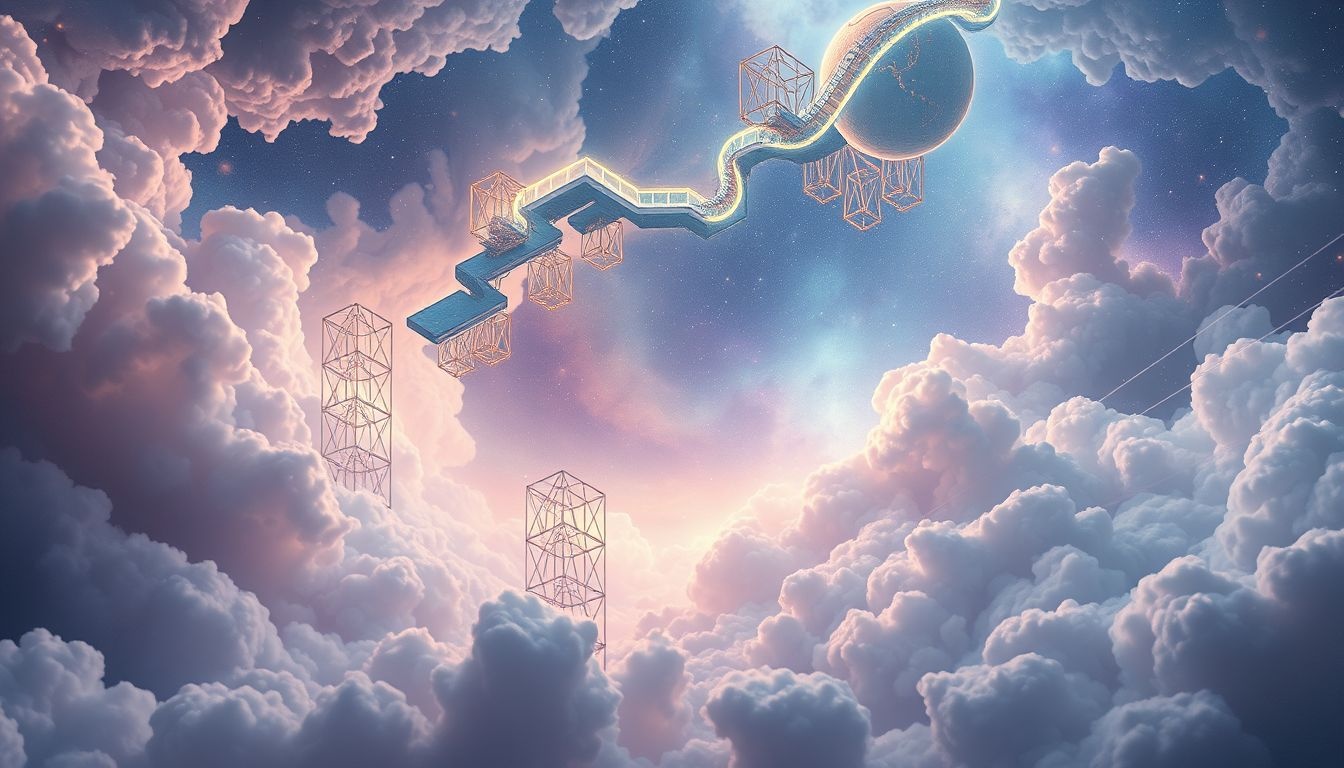 Le chantier symbolise souvent la transformation et l'espoir futur.