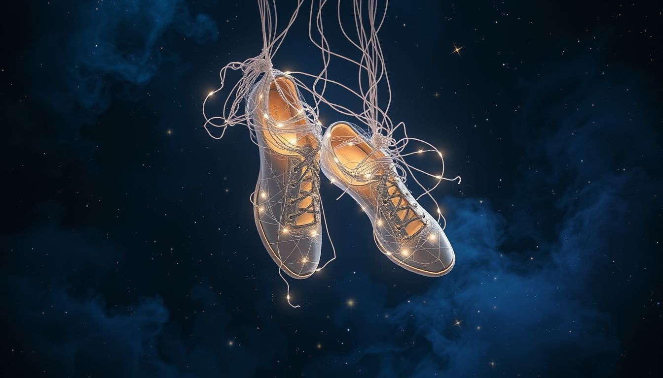 Rêver de chaussures coincées révèle un sentiment de contrôle externe.