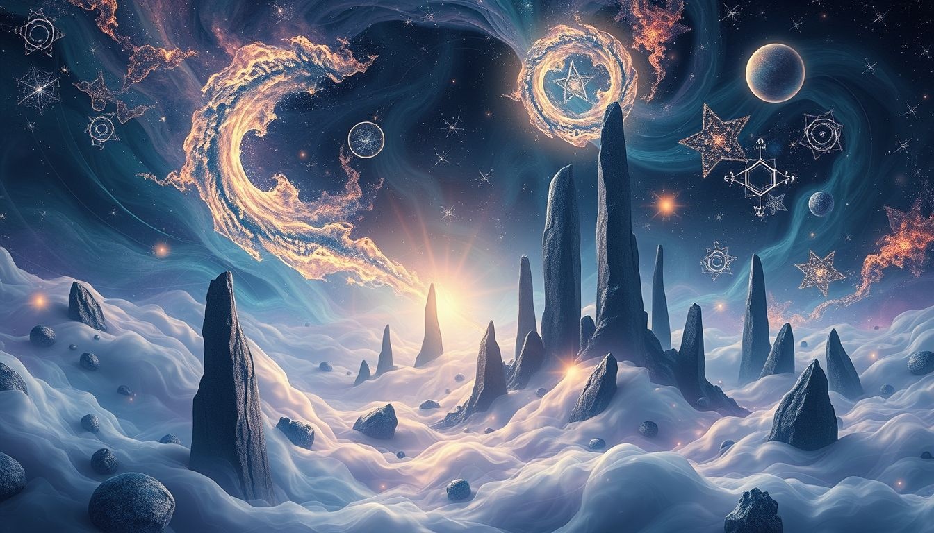 Les menhirs symbolisent souvent la mémoire ancestrale et la stabilité.