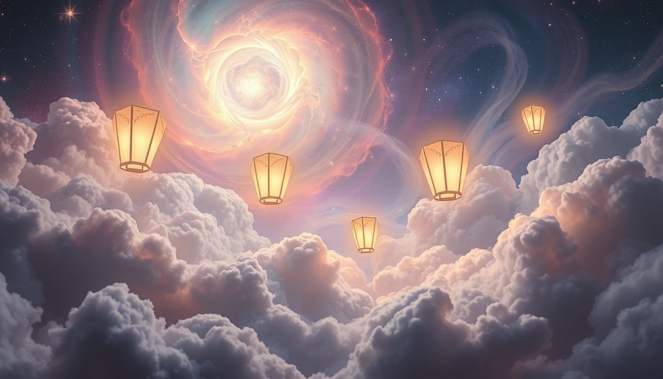 Rêver d’un lanterneau éclaire votre subconscient et vos aspirations cachées.