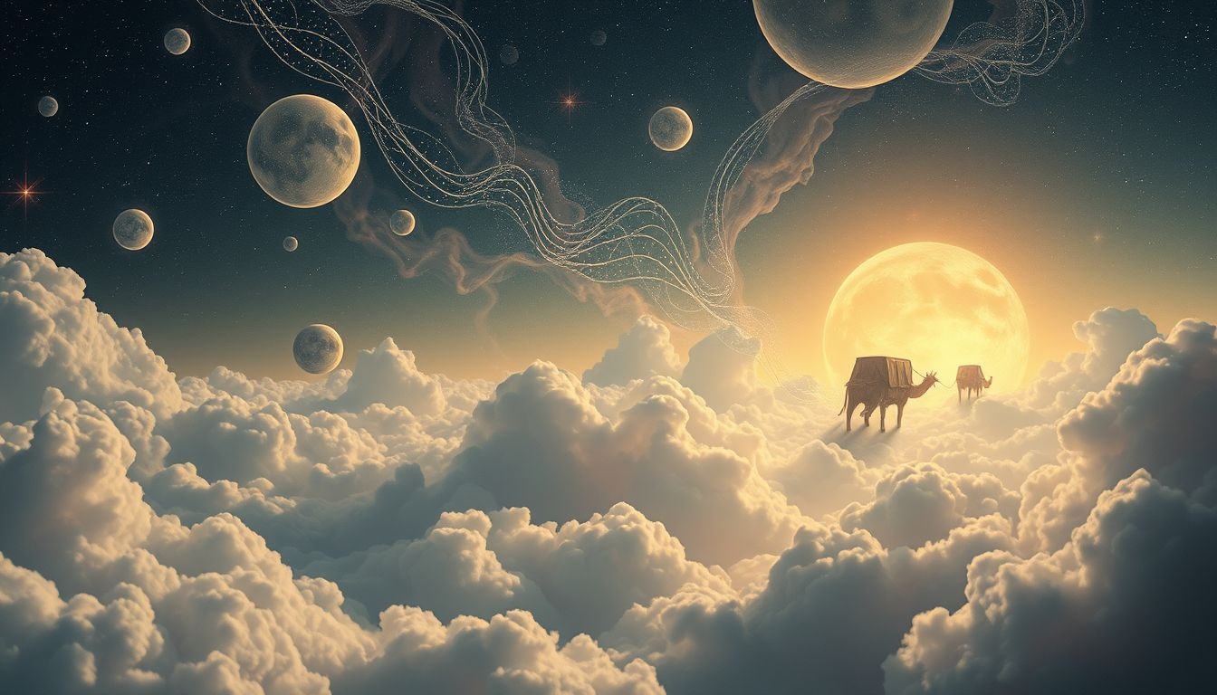 Rêver d'une caravane symbolise souvent la quête de liberté et d'aventure.