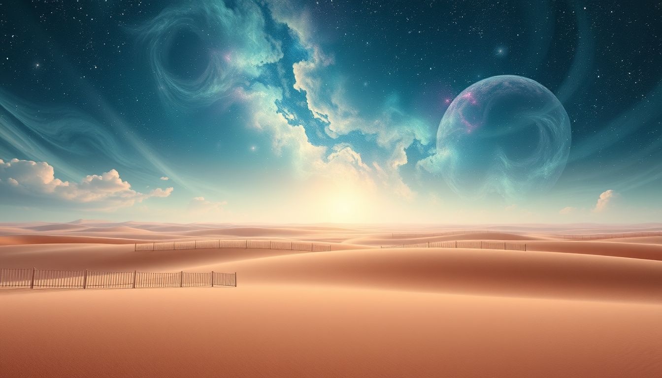 Rêver de clôture désertique symbolise isolement et introspection profonde.