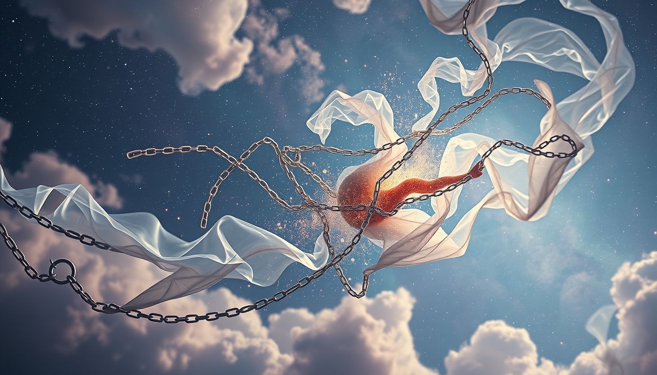 Le sevrage renforce la volonté face aux dépendances intérieures.