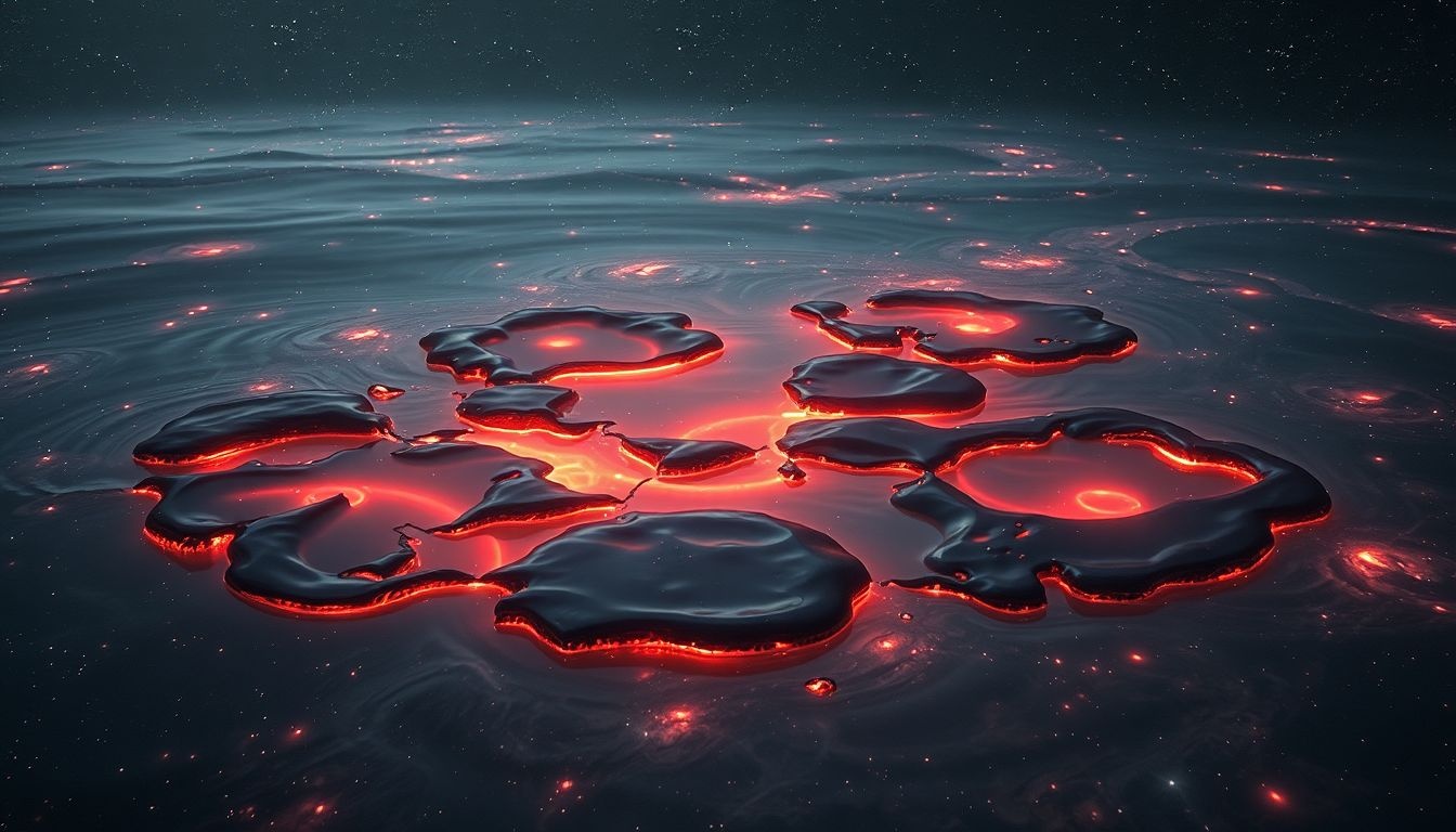 Rêver de flaques d'eau révèle souvent hostilité et ressentiments profonds.