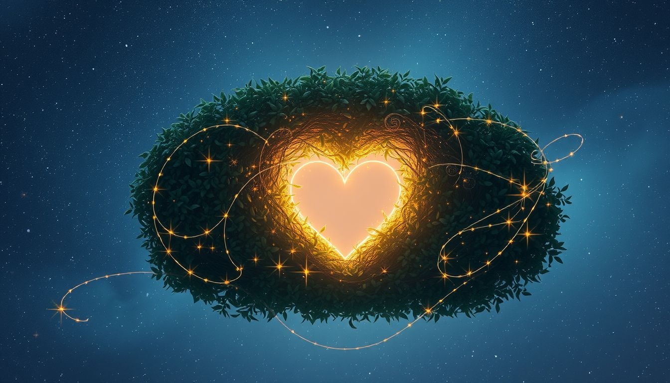 Les haies symbolisent protection et intimité autour du foyer rêvé.