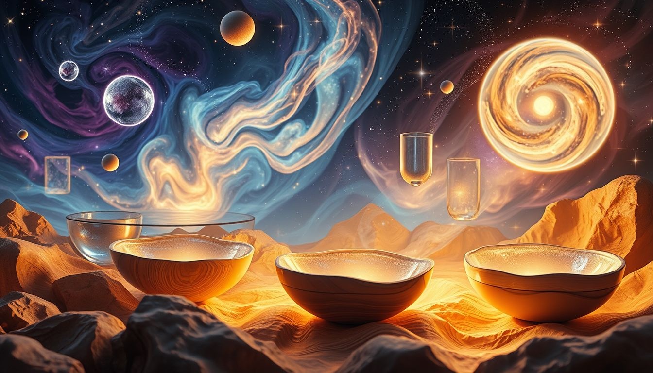 Le choix du matériau du bol influence fortement sa symbolique onirique.
