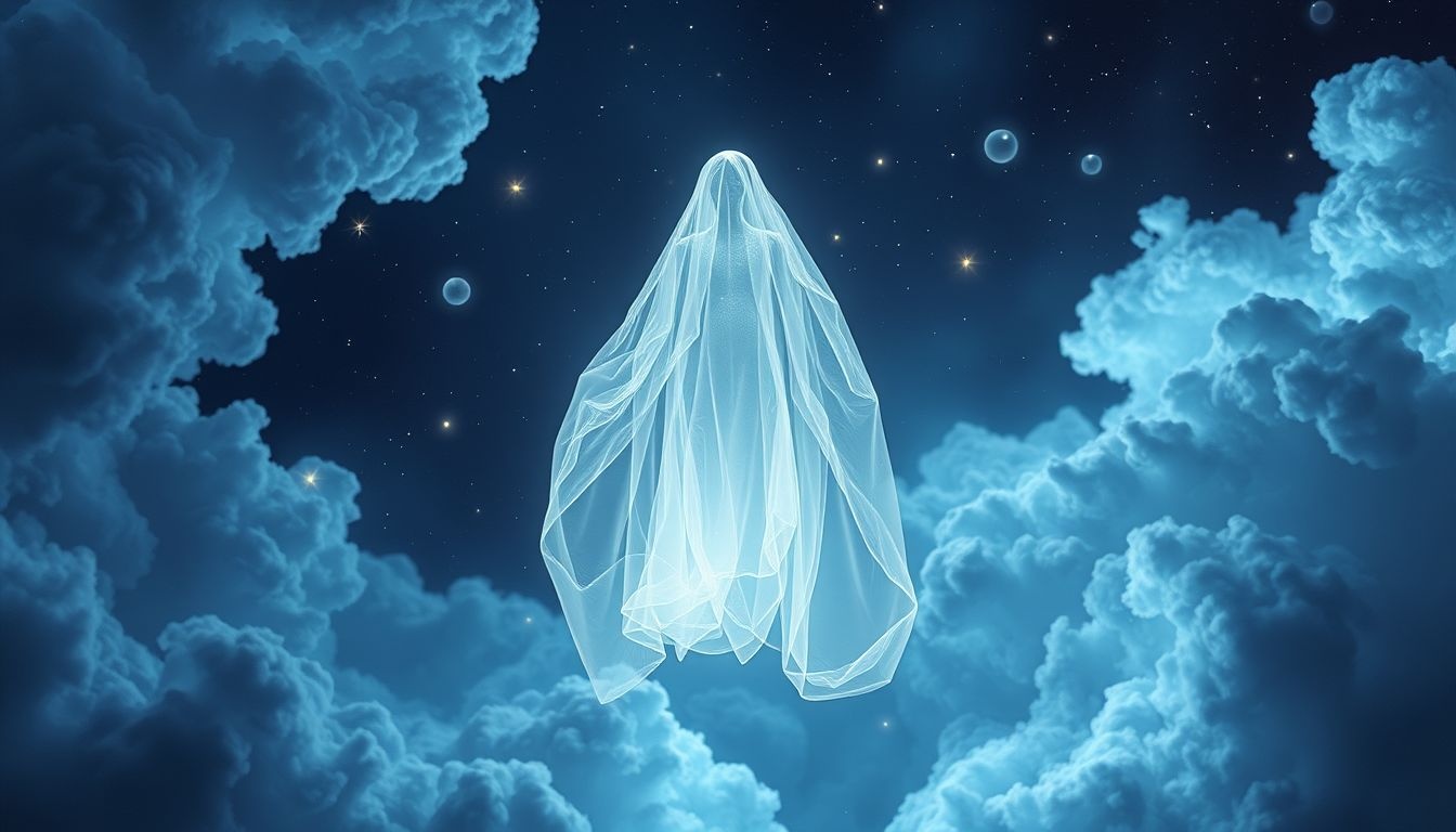 La moustiquaire symbolise une barrière protectrice contre les dangers invisibles.