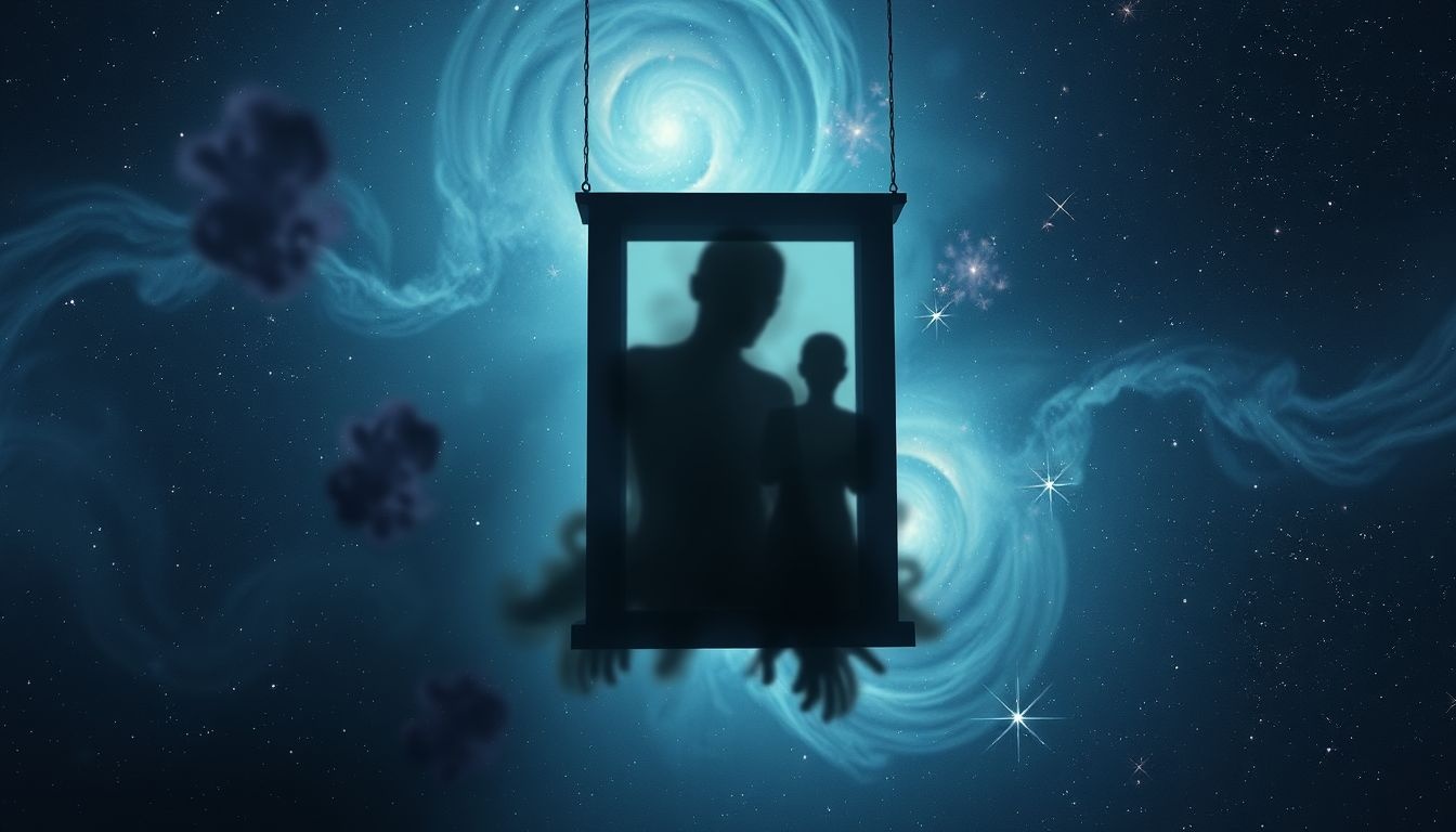 La lucarne sombre révèle les peurs enfouies de l'inconscient.