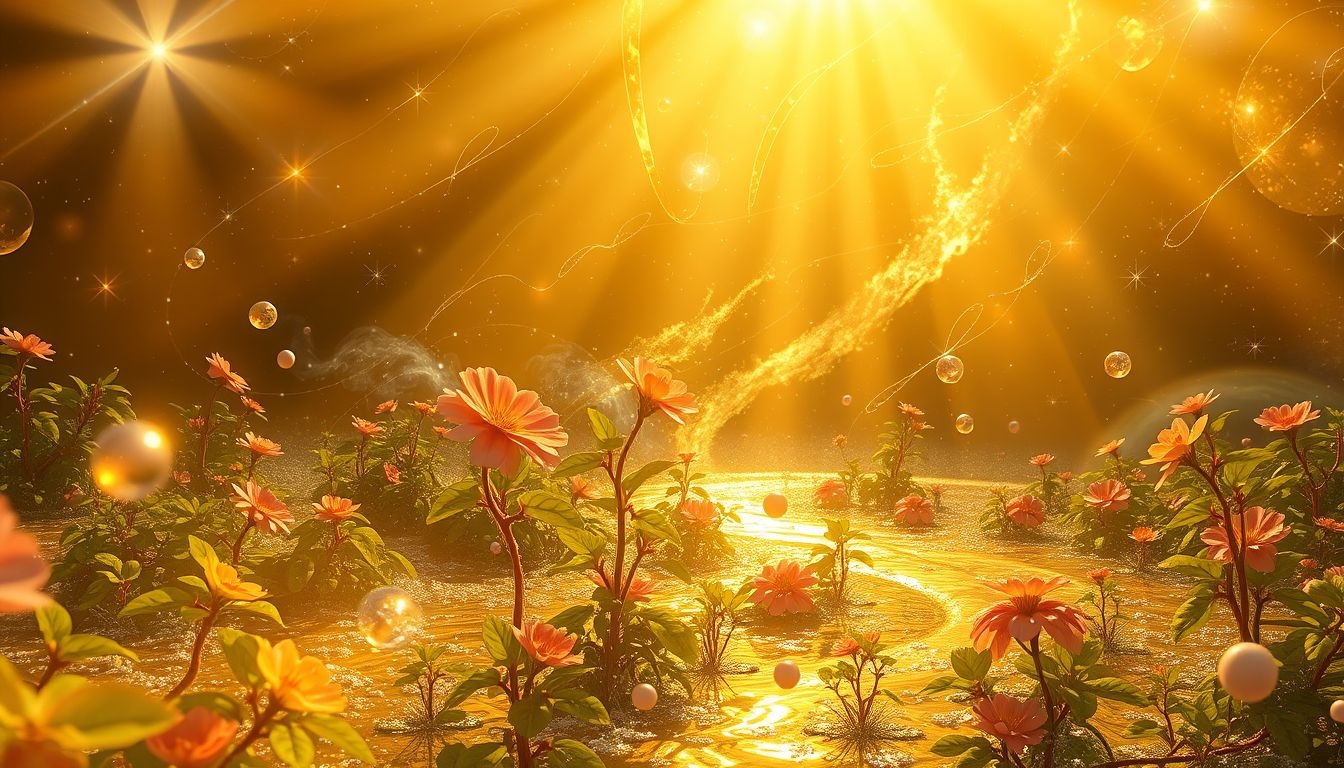 Rêver d'arroser en plein soleil symbolise une croissance pleine d'énergie.