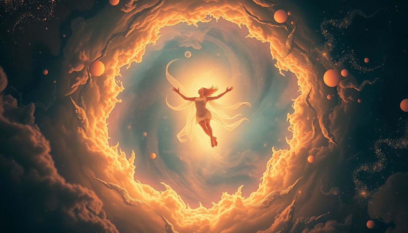 Rêver de voler symbolise souvent la libération et l'ambition intérieure.