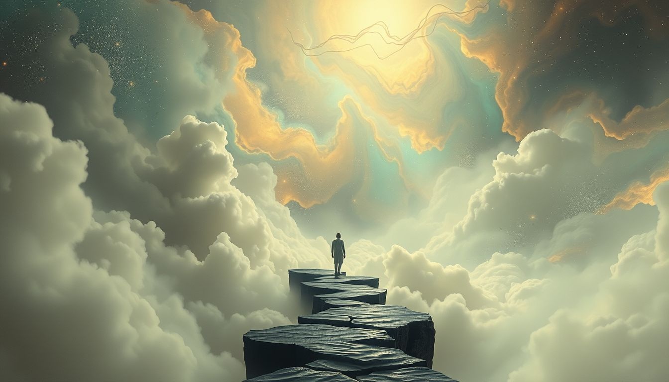 Rêver d'être perdu reflète souvent une quête intérieure profonde.