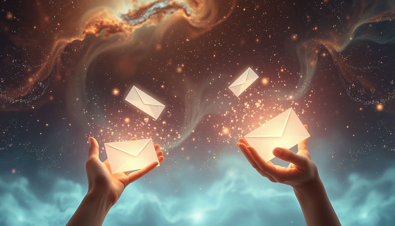 Rêver d'envoyer une lettre révèle des désirs secrets de communication.